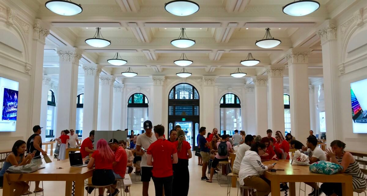 Apple Store interior