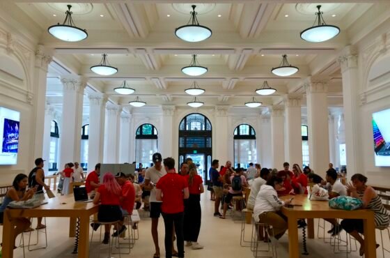 Apple Store interior